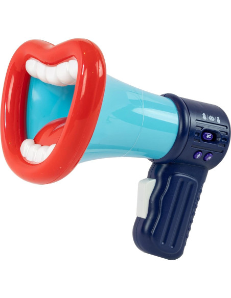 Cambiador de Voz Boca Ruidosa Funtime Gifts - Mini Megáfono 3 Modos