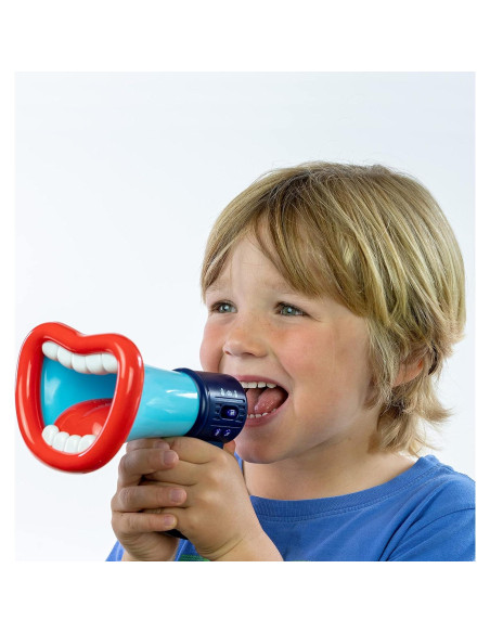 Cambiador de Voz Boca Ruidosa Funtime Gifts - Mini Megáfono 3 Modos