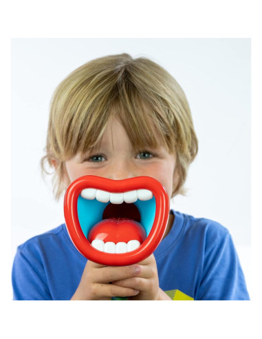 Cambiador de Voz Boca Ruidosa Funtime Gifts - Mini Megáfono 3 Modos