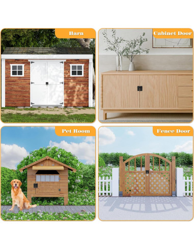 Juego de Pestillos Alise Flip Latch con Candado Acero Inoxidable