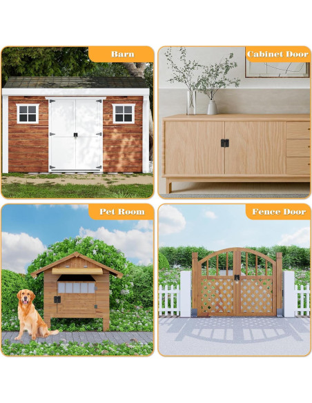 Juego de Pestillos Alise Flip Latch con Candado Acero Inoxidable