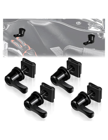 Kit de Tornillos de Montaje de Bolsa de Silla Amazicha - Antirrobo para Harley Davidson