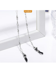Cadena de Gafas Acero Inoxidable Humlbird 200 cm Mujeres 2