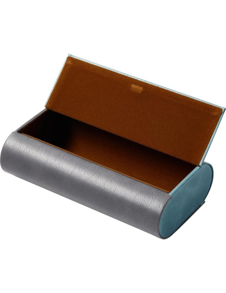 Estuche Doble para Gafas Triskel - PU Duro, Cierre Magnético