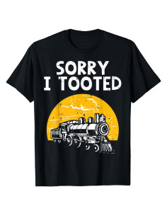 Camisa Divertida Locomotora para Hombre - Regalo Original