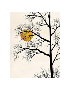 Póster de Arte Fino Golden Sunset Sayaka Miko 60x45 cm