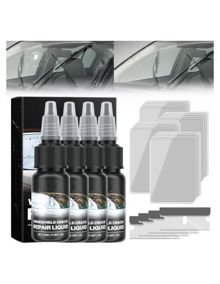 Kit de Reparación de Grietas en Parabrisas Crymoy 20ml