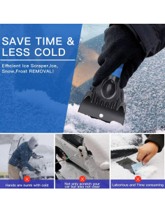 Raspador de Hielo y Nieve Kairiyard 25.4 cm con Agarre Ergonómico 2