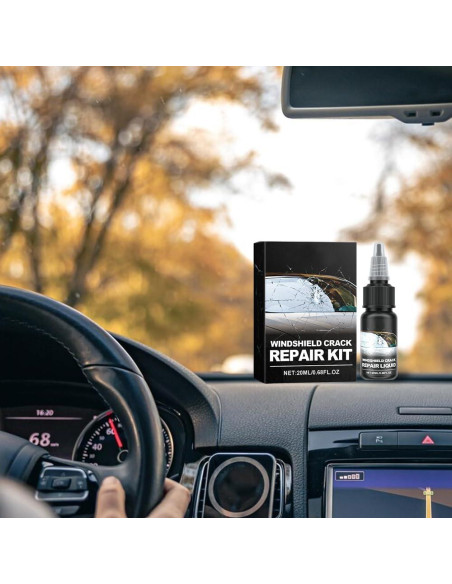 Kit de Reparación de Grietas en Parabrisas Crymoy 20ml