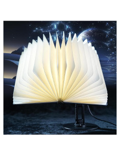 Lámpara de Libro QXMGCBOK con Control por Voz y RGB 10W
