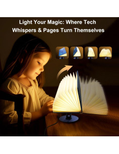 Lámpara de Libro QXMGCBOK con Control por Voz y RGB 10W 2