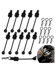 Clips de Carrocería RC GDOOL 1.0mm con Tiradores - 10 Piezas