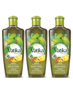 Aceite Capilar Vatika Naturals 900ml - Enriquecido con Aceituna