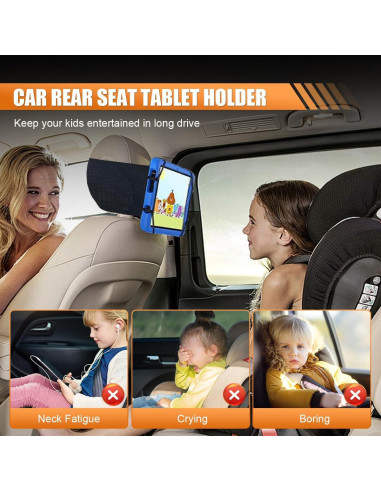 Soporte de reposacabezas para tableta UHANBUT 2PCS ajustable