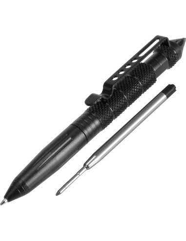 Bolígrafo Táctico WTDD T6-6061 Negro Multi-funcional