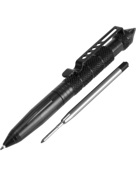 Bolígrafo Táctico WTDD T6-6061 Negro Multi-funcional