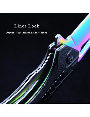 Cuchillo de bolsillo plegable ZulBozz 21.16 cm 440C aluminio