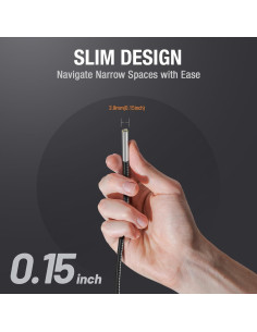 Cable de Reemplazo Teslong para Endoscopio 1m IP67 con Luz 2