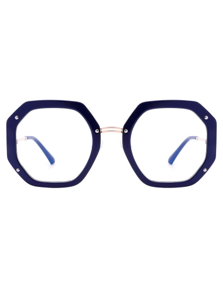 Gafas de Lente Claro PASTL Envy para Mujeres Octagonales