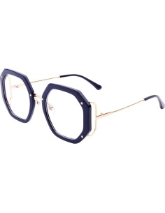 Gafas de Lente Claro PASTL Envy para Mujeres Octagonales 2