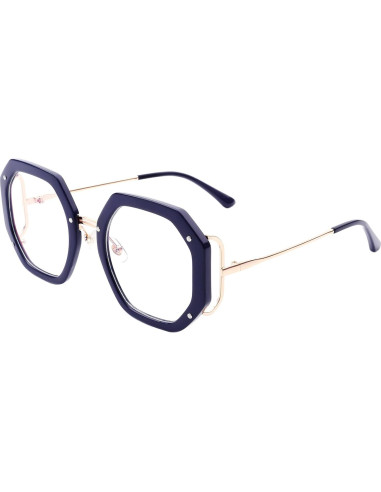 Gafas de Lente Claro PASTL Envy para Mujeres Octagonales