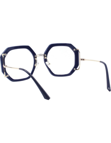 Gafas de Lente Claro PASTL Envy para Mujeres Octagonales