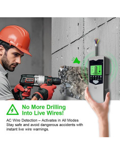 Buscador de Estudio YuremBak 5 en 1 con Pantalla LCD HD 2