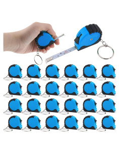 24 Cintas Métricas Retráctiles ZSCCXQ 100cm con Llavero