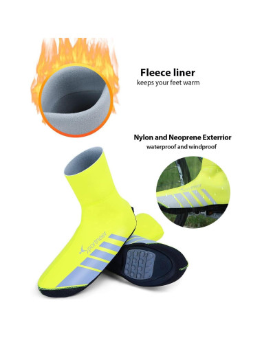 Cubiertas de Zapatos Sportneer Neopreno Impermeables XL