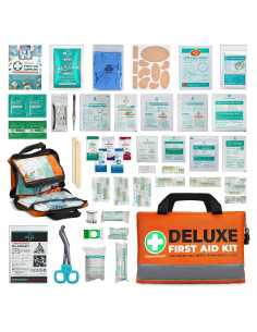 Kit de Primeros Auxilios SuccorWare 380 Piezas Compacto Naranja