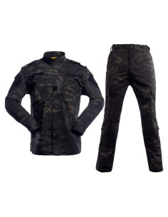 Conjunto Táctico Militar LANBAOSI para Hombre - Chaqueta y Pantalones