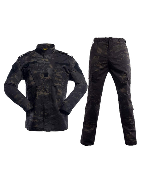 Conjunto Táctico Militar LANBAOSI para Hombre - Chaqueta y Pantalones