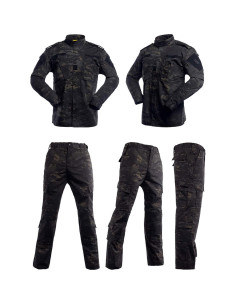 Conjunto Táctico Militar LANBAOSI para Hombre - Chaqueta y Pantalones 2