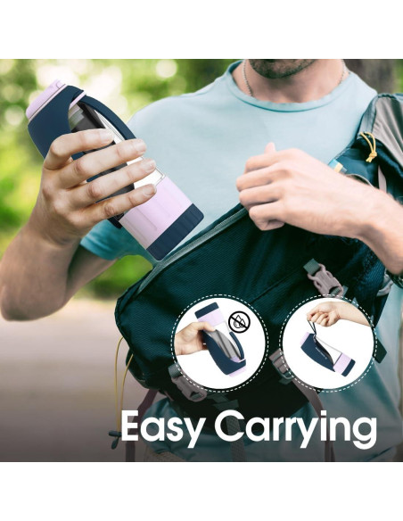 Botella de Agua Portátil para Perros SUPERDESIGN Azul 289g