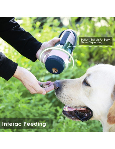 Botella de Agua Portátil para Perros SUPERDESIGN Azul 289g