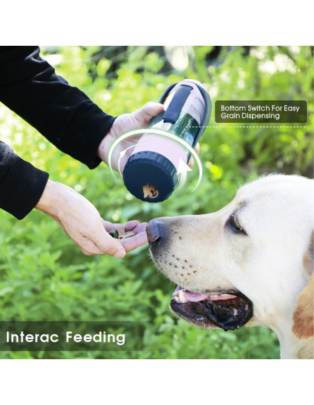 Botella de Agua Portátil para Perros SUPERDESIGN Azul 289g