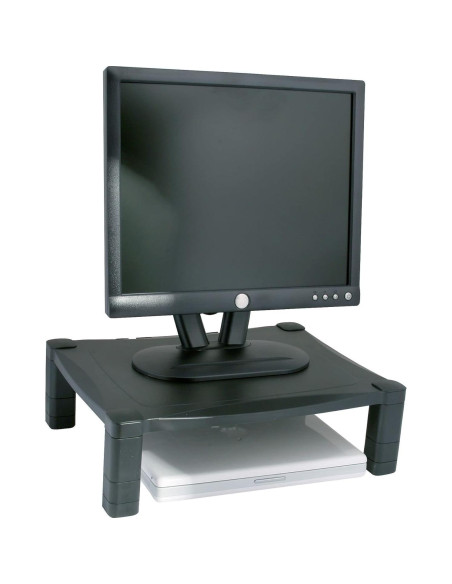 Soporte de Monitor Ajustable Kantek MS400, Negro, 1.4 kg