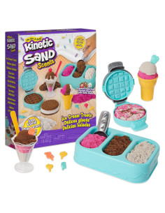 Set de Juego de Helados Kinetic Sand Aromas 0.45 kg 3 Colores