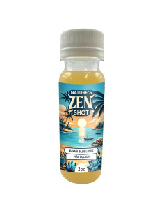 Disparo Zen de la Naturaleza Kava Kava 2oz Sabor Pina Colada