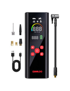 Compresor de Aire Portátil GOOLOO AP150 PRO 12V Rápido