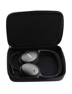 Funda de Auriculares Resistente Navitech Rojo para Audio-Technica 2