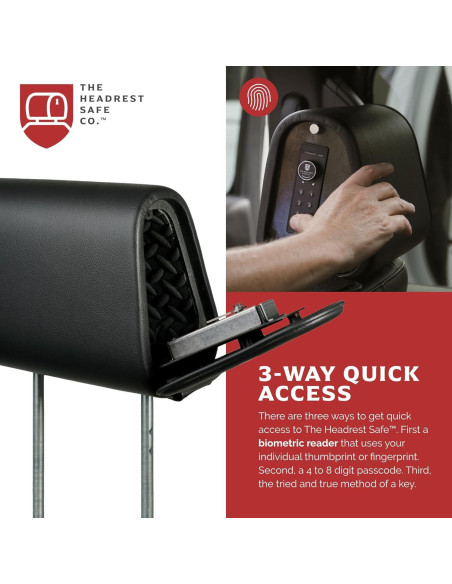 Asiento del Pasajero con Respaldo Seguro EL RESPALDO SEGURO - Negro