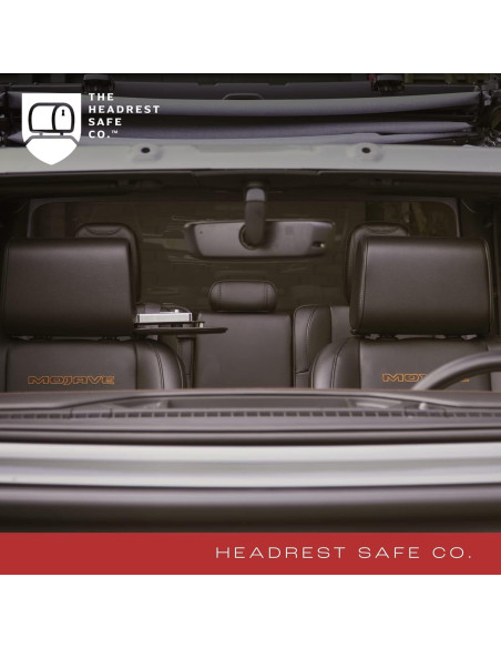 Asiento del Pasajero con Respaldo Seguro EL RESPALDO SEGURO - Negro