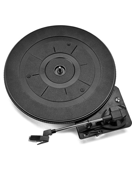 Reproductor de Discos Vinilo EHVYBDX 28cm 3 Velocidades AM/FM