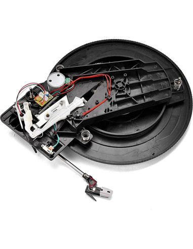 Reproductor de Discos Vinilo EHVYBDX 28cm 3 Velocidades AM/FM