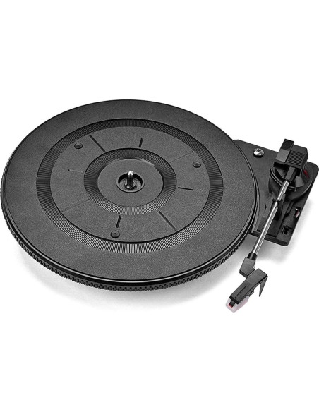 Reproductor de Discos Vinilo EHVYBDX 28cm 3 Velocidades AM/FM