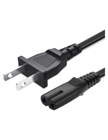 Cable de Alimentación AC 2 Ranuras 18AWG 2.44m para JBL y ONN