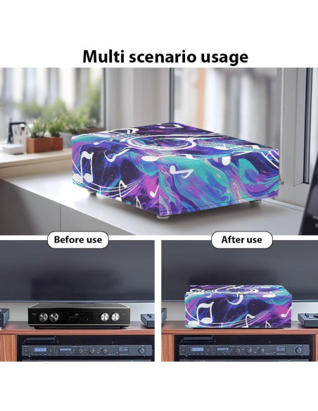 Funda Protectora para Tocadiscos Qehuruxo - Impermeable y Ligera