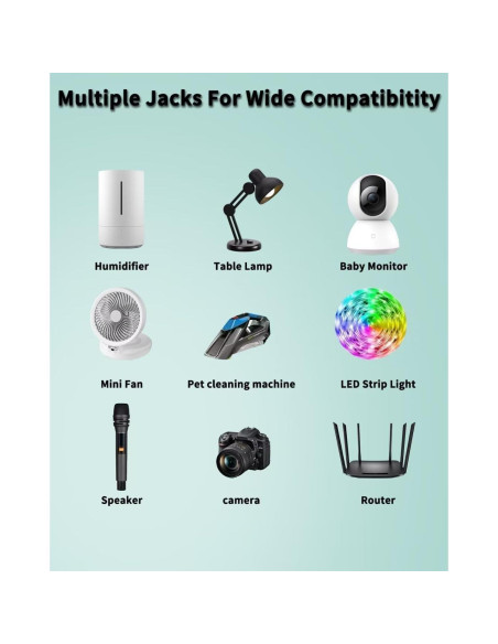 Adaptador de corriente 12V para tocadiscos Audio Technica