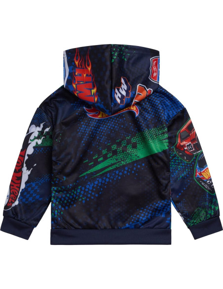Sudadera con Capucha Hot Wheels para Niños 5T - Forro Polar